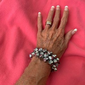 Elastic silver brackets